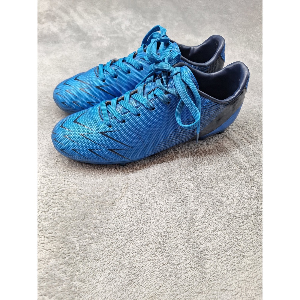 Vizari Stealth‎ FG Kids Soccer Cleats Blue Black Youth Size 5J